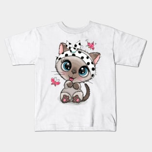 Cute kitten Kids T-Shirt